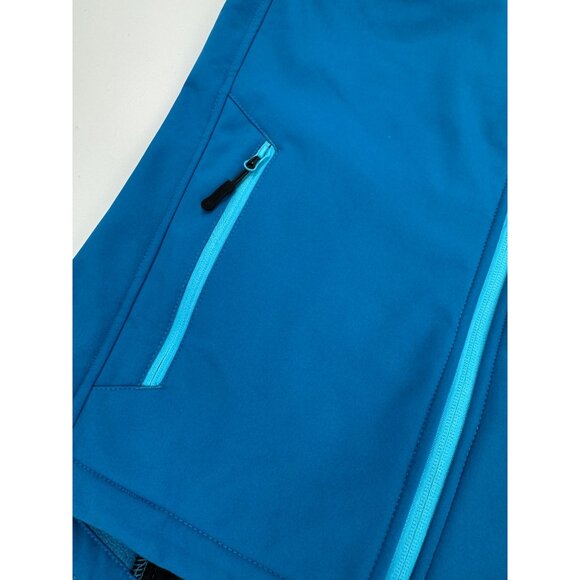 Little Donkey Andy Womens Softshell Vest Blue M Lightweight Windproof Water-Resi - Picture 5 of 14